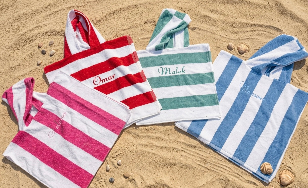 Hooded Poncho Towels