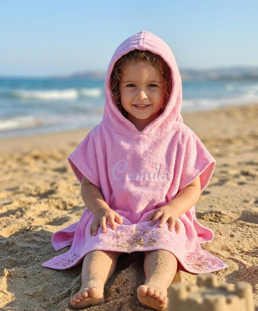 Girls towel ponsho