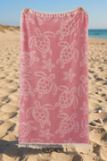 Turtle star Beach Towel