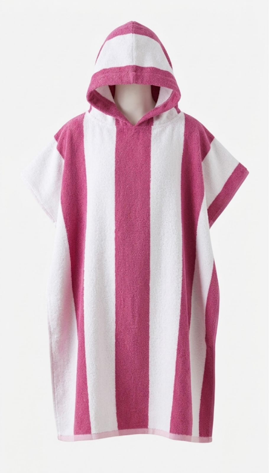 The "Sahara" Stripe Hooded Poncho