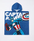 Captain America boys poncho