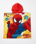 Spiderman hooded poncho