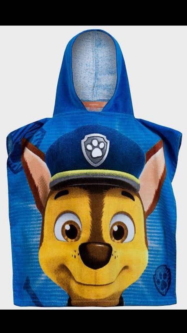 Paw Patrol Kids' Hooded Towel Poncho