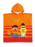 Sesame Street Bert & Ernie "Best Friends" Hooded Towel Poncho