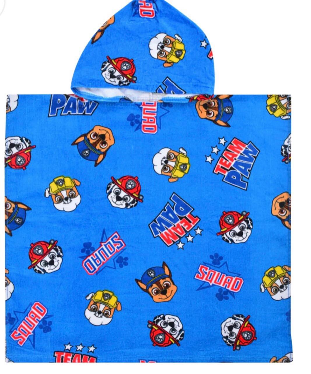 Pawpatrol poncho