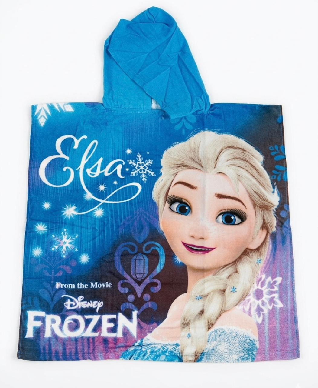 Disney Frozen Elsa Hooded Poncho Towel