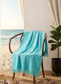 Azure Mist Coastal Towel