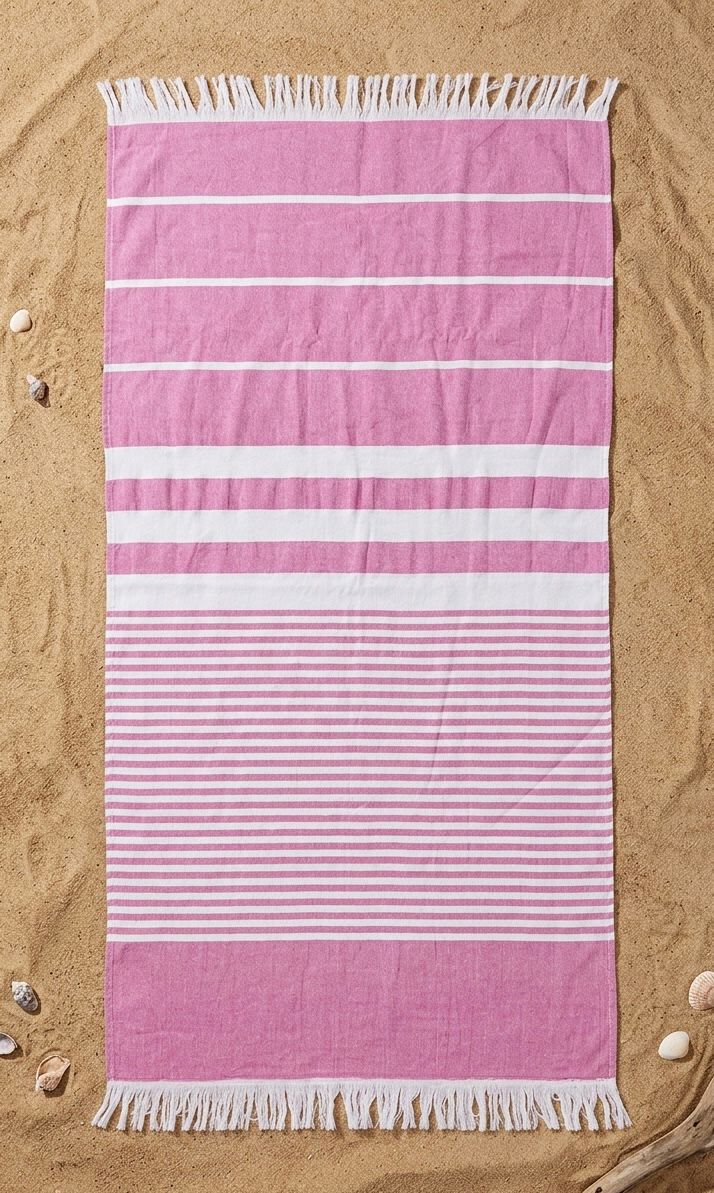 Rose stripe towel