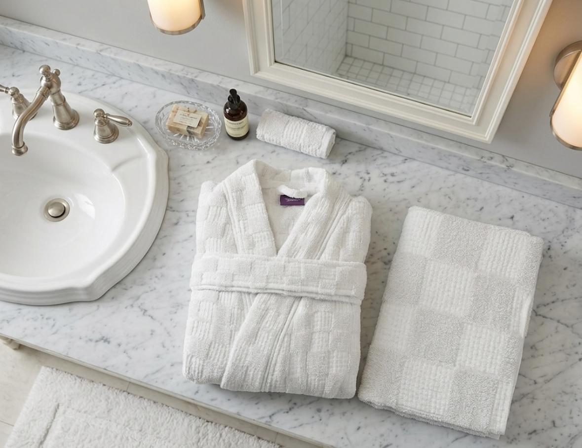 Bathrobe + Towel 100*50