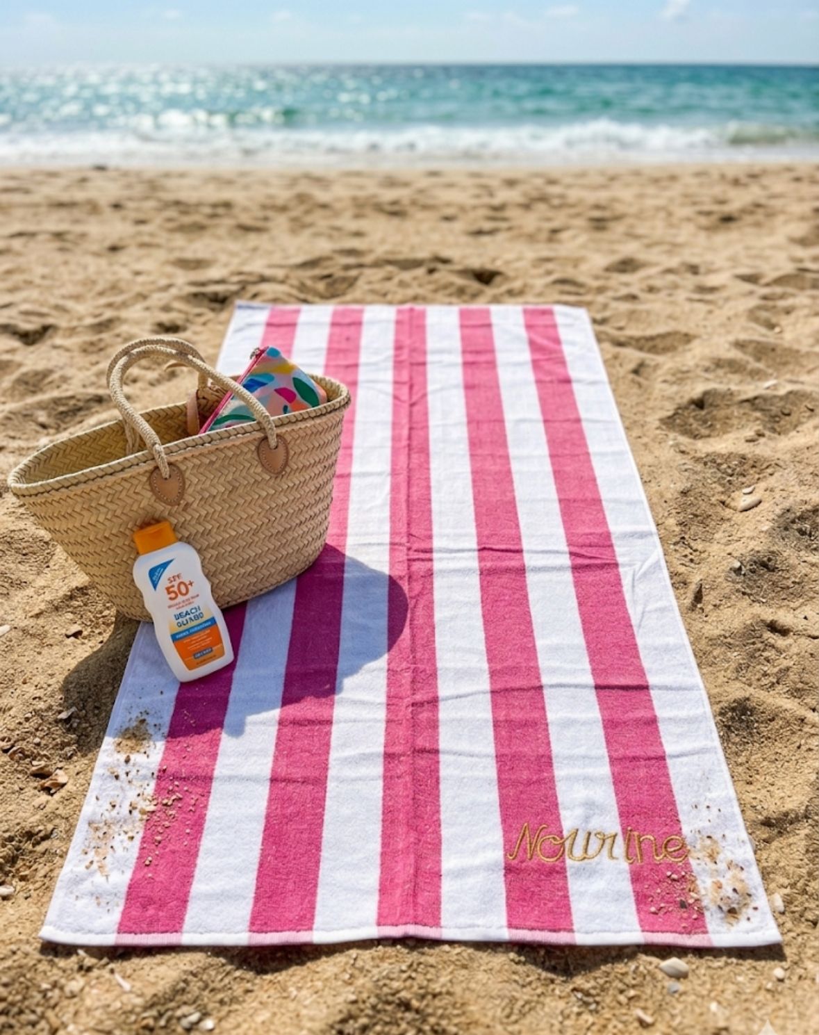 Stripes colorful towels