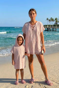 Adults Matching Mommy & Me Terry Ponchos