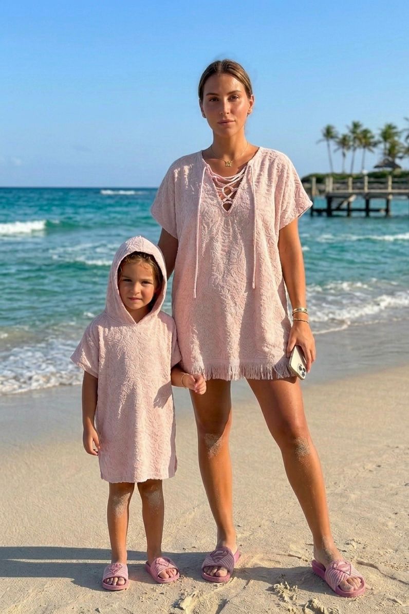 Kids Matching Mommy & Me Terry Ponchos (Copy)