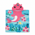 Magical Narwhal & Friends Hooded Towel Poncho